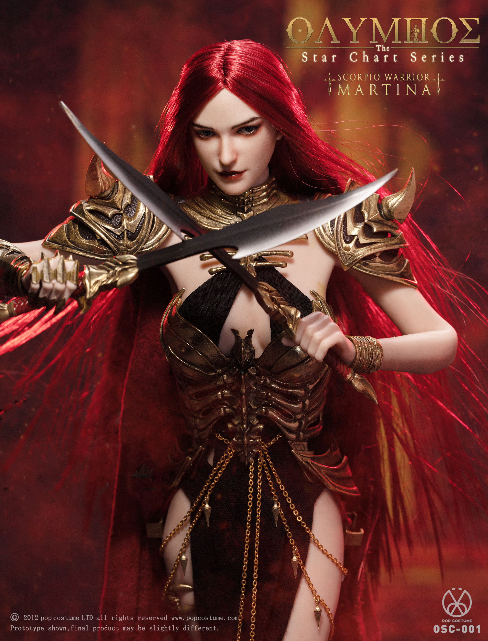 POP COSTUME 1/6 O lympus-The Star Chart Series OSC-001 Scorpion
