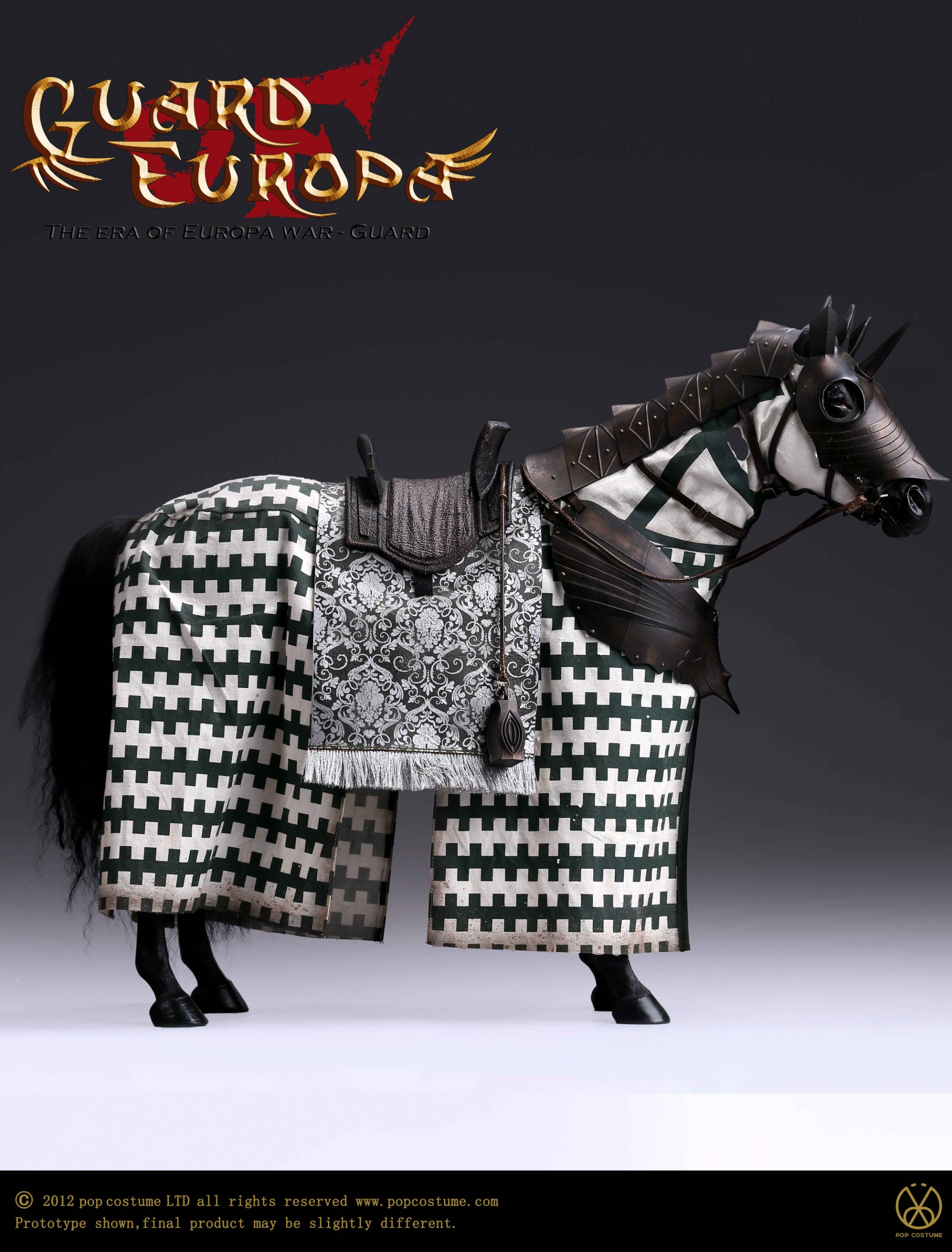 POP COSTUME 1/6 ALS019 The Era of Europa War Gothic Black armor