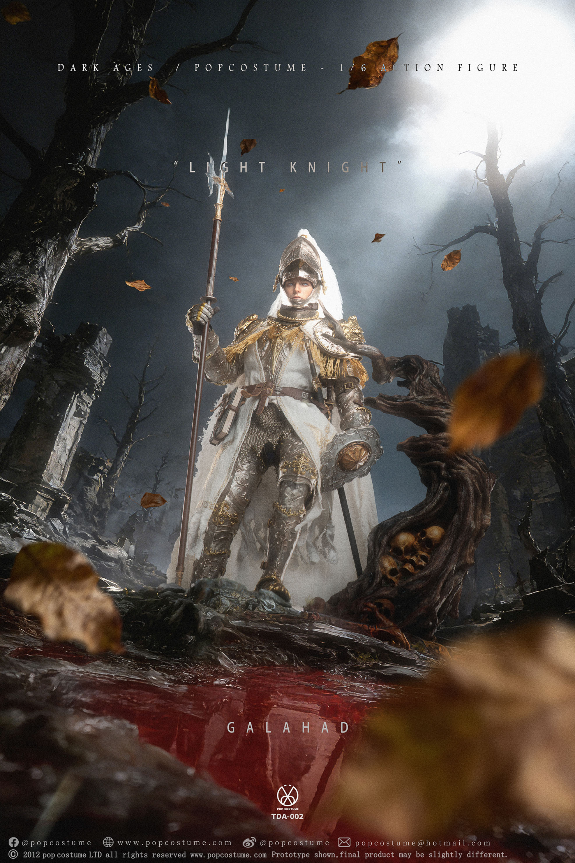 POPCOSTUME TDA-002 The Grail Seeker • Sir Galahad the Pure 1/6